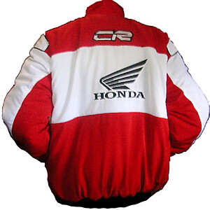 Honda Racing Jacket Red and White