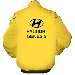 Hyundai Genesis Racing Jacket Yellow