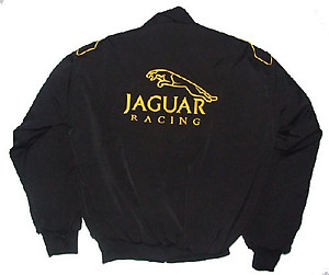 Jaguar Lear Black Racing Jacket