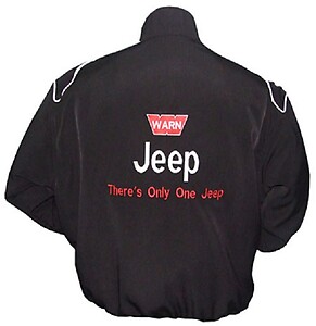 Jeep Racing Jacket Black