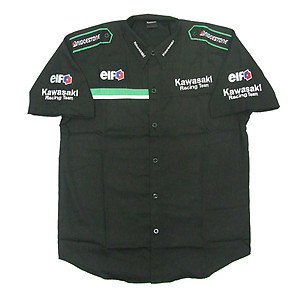 Kawasaki Racing Team Crew Shirt Black
