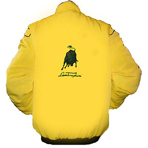 Lamborghini Automobili Racing Jacket Yellow