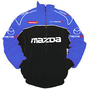 Mazda 6 Racing Jacket Royal Blue and Black