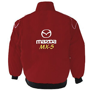Mazda MX-5 Racing Jacket Maroon
