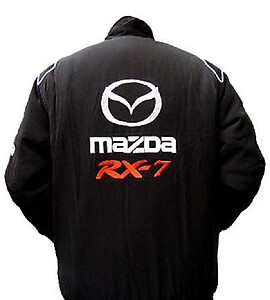 Mazda RX-7 Racing Jacket Black