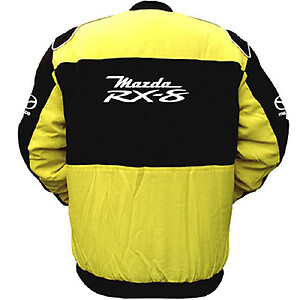 Mazda RX-8 Jacket Yellow and Black