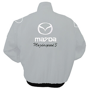 Mazdaspeed3 Racing Jacket Light Gray