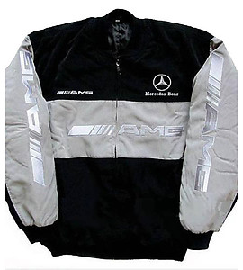 Mercedes Benz AMG Racing Jacket, Light Gray