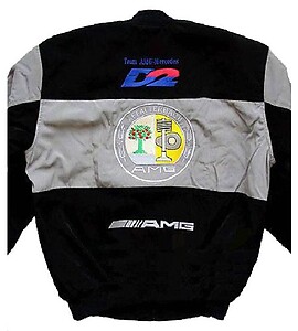 Mercedes Benz AMG Racing Jacket, Light Gray