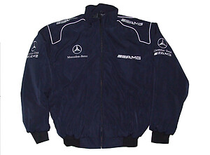 Mercedes Benz AMG Racing Jacket, Dark Blue
