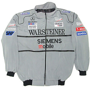 Mercedes Benz Warsteiner Racing Jacket, Gray