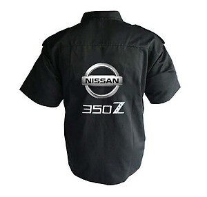 Nissan 350Z Racing Shirt Black