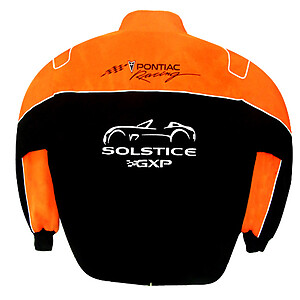 Pontiac Solstice GXP Racing Jacket Black and Orange