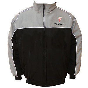 Pontiac Solstice GXP Racing Jacket Light Gray and Black