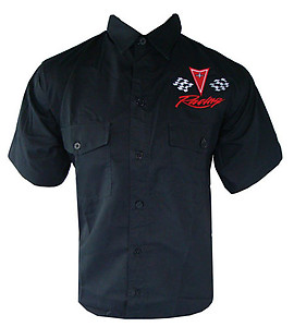 Pontiac Pit Crew Shirt Black