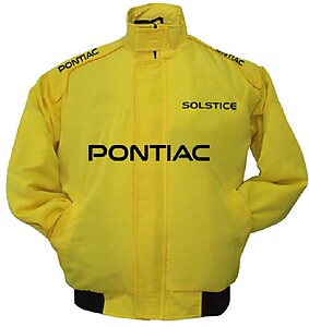 Pontiac Solstice Racing Jacket Yellow