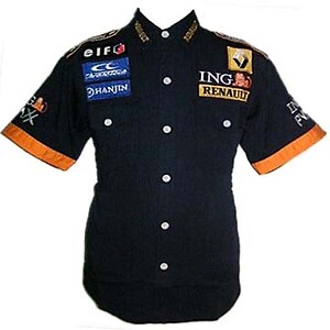 Renault ING F1 Crew Shirt Blue