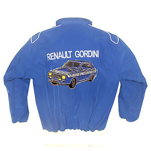Renault R12 Gordini Racing Jacket Blue and White