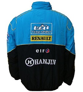 Renault Telefonica F1 Racing Jacket Blue and Black