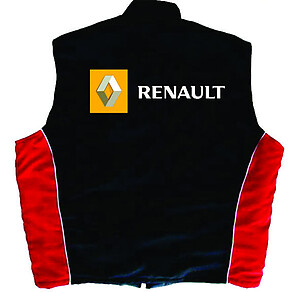 Renault Vest Black and Red