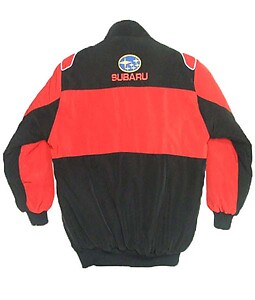 Subaru Racing Jacket Red & Black