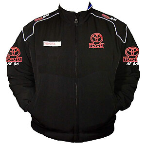 Toyota AE-86 Racing Jacket Black