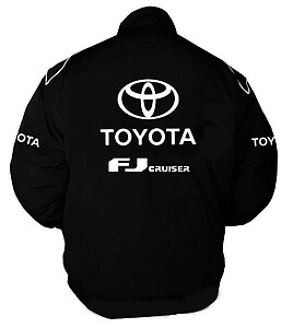Toyota FJ Cruiser Racing Jacket Black