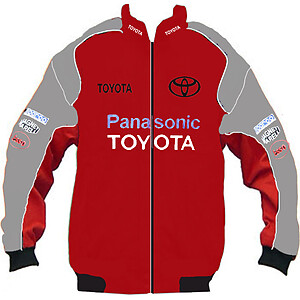 Toyota Panasonic Racing Jacket Red and Gray