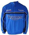 Triumph Daytona Motorcycle Jacket Blue
