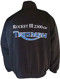 Triumph Rocket III 2300cc Motorcycle Jacket Black
