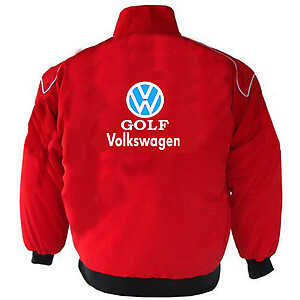 VW Volkswagen Golf Racing Jacket Red