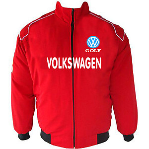 VW Volkswagen Golf Racing Jacket Red