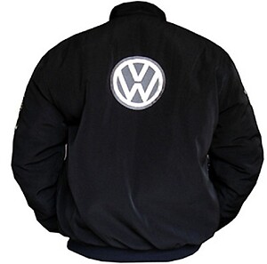 VW Volkswagen Racing Jacket Black