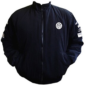 VW Volkswagen Racing Jacket Black