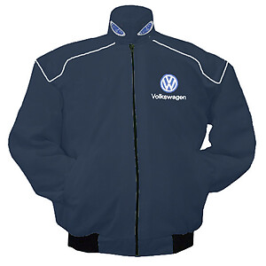 VW Volkswagen Quality Softshell Jacket Coat Black Embroidered