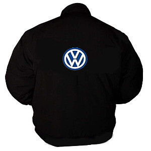 VW Volkswagen SIEMENS Racing Jacket Black