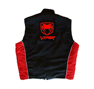 Dodge Viper Fangs Vest Black and Red