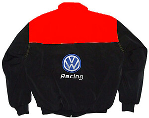 Volkswagen Black & Red Racing Jacket