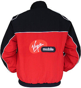 Yamaha R1 Motorcycle Jacket Red and Black