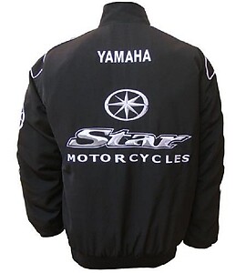 Yamaha Star Motorcycle Jacket Black