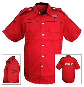 Yamaha Crew Shirt Red