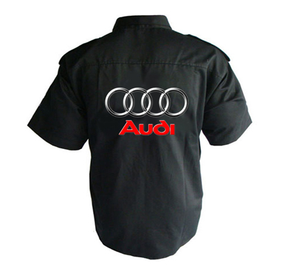 Audi Crew Shirt Black