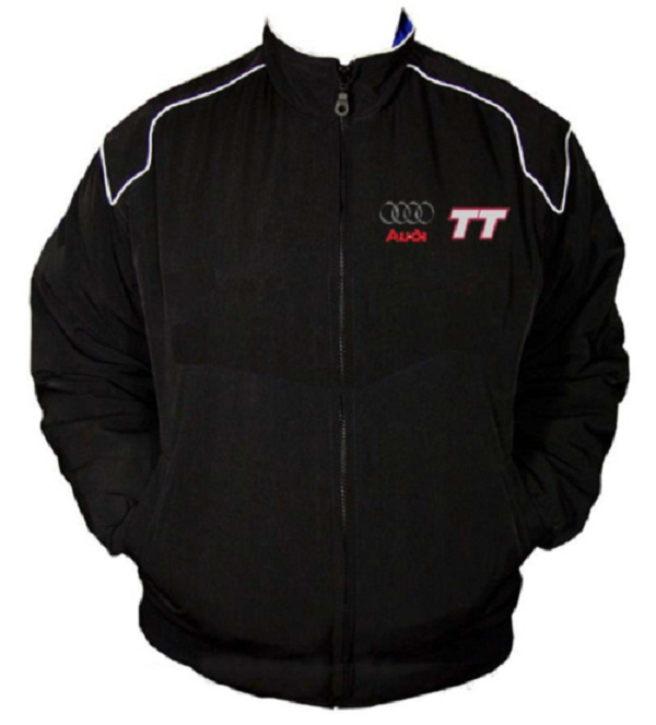 Race Car Jackets. Audi TT New Racing Jacket Black