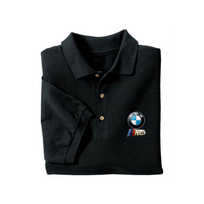 BMW M5 Polo Shirt Black