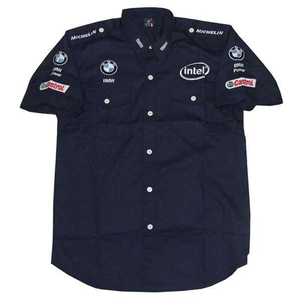 Race Car Jackets. BMW Petronas Dark Blue F1 Crew Shirt