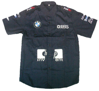 BMW RBS HP F1 Crew Shirt Black