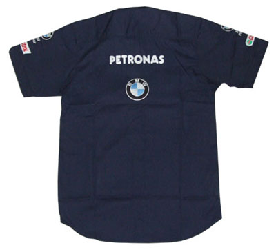 BMW Petronas Dark Blue F1 Crew Shirt