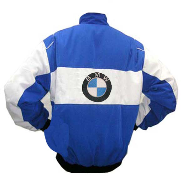 Race Car Jackets. BMW Williams Team F1 Racing Jacket Blue and White