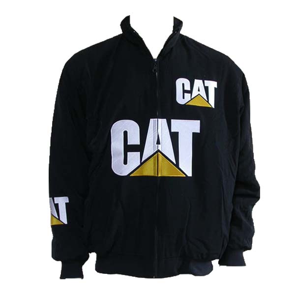 Race Car Jackets. CAT Racing Jacket Black