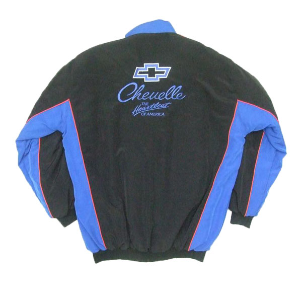 Chevelle Racing Jacket Black & Blue